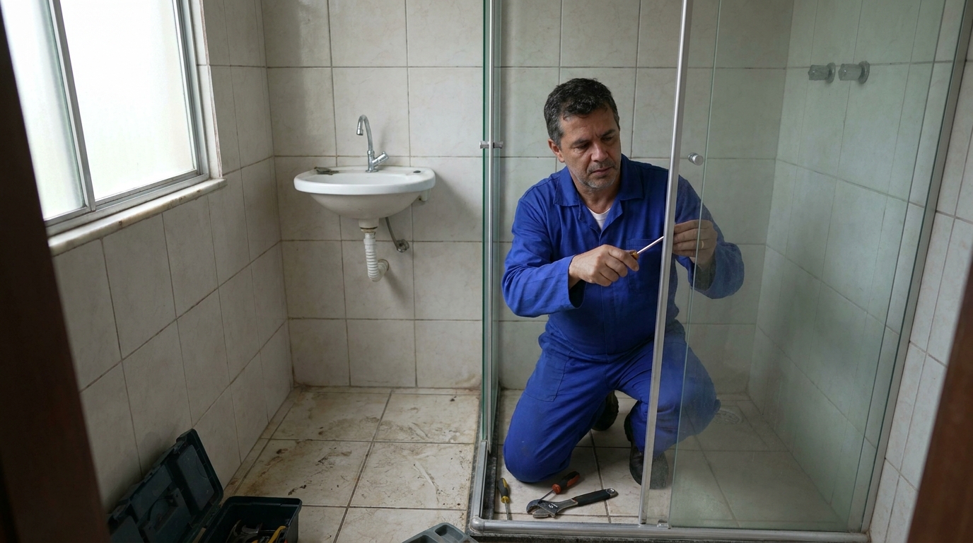 Troca de Roldanas e Trilhos em Macaé‑RJ